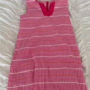 Vineyard Vines Pink and White Casual Kids Dress